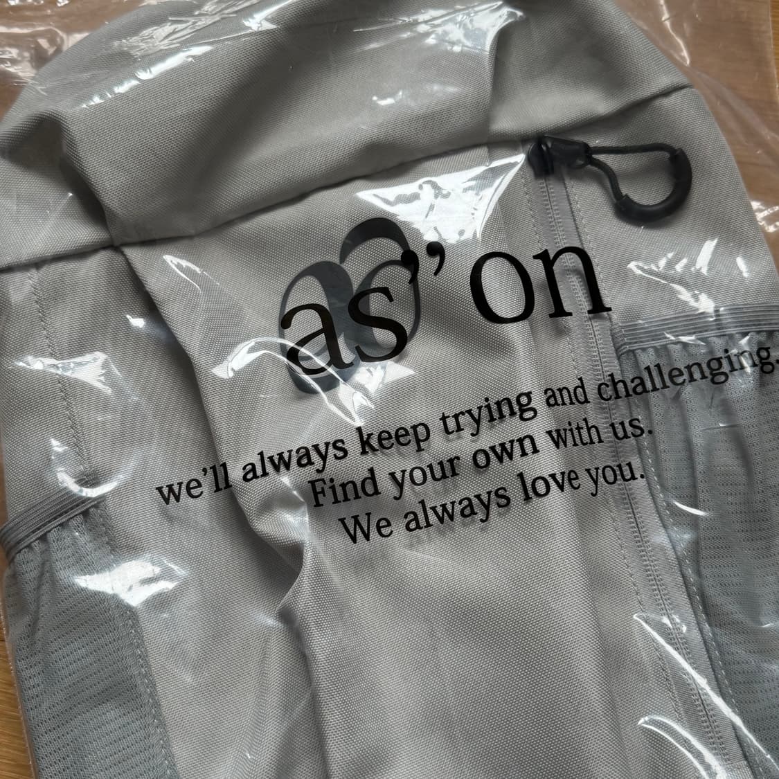 애즈온 비틀즈 백팩 그레이 상품이미지3