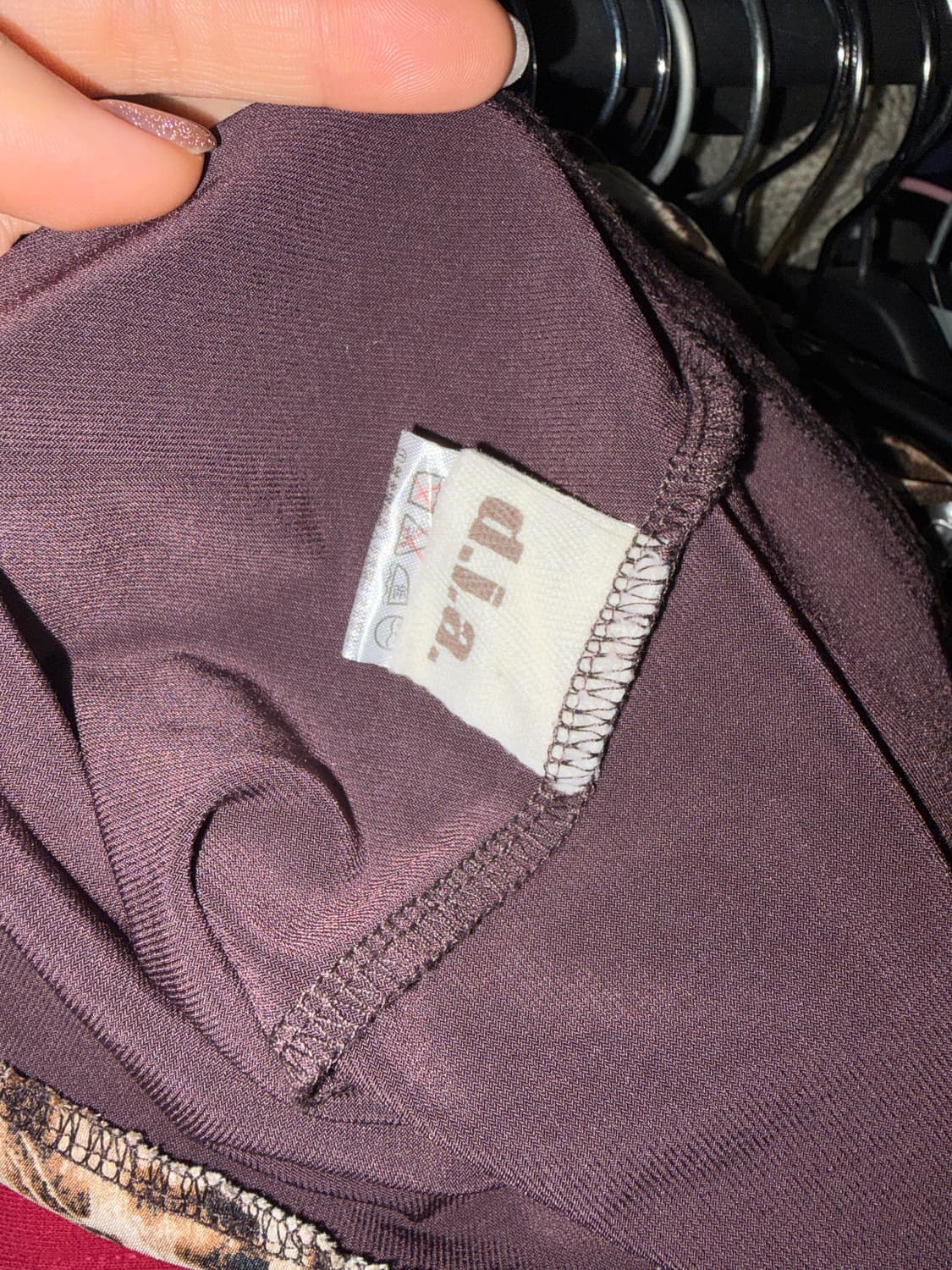 D.I.A 오프숄더 호피 긴팔 원피스 상품이미지5