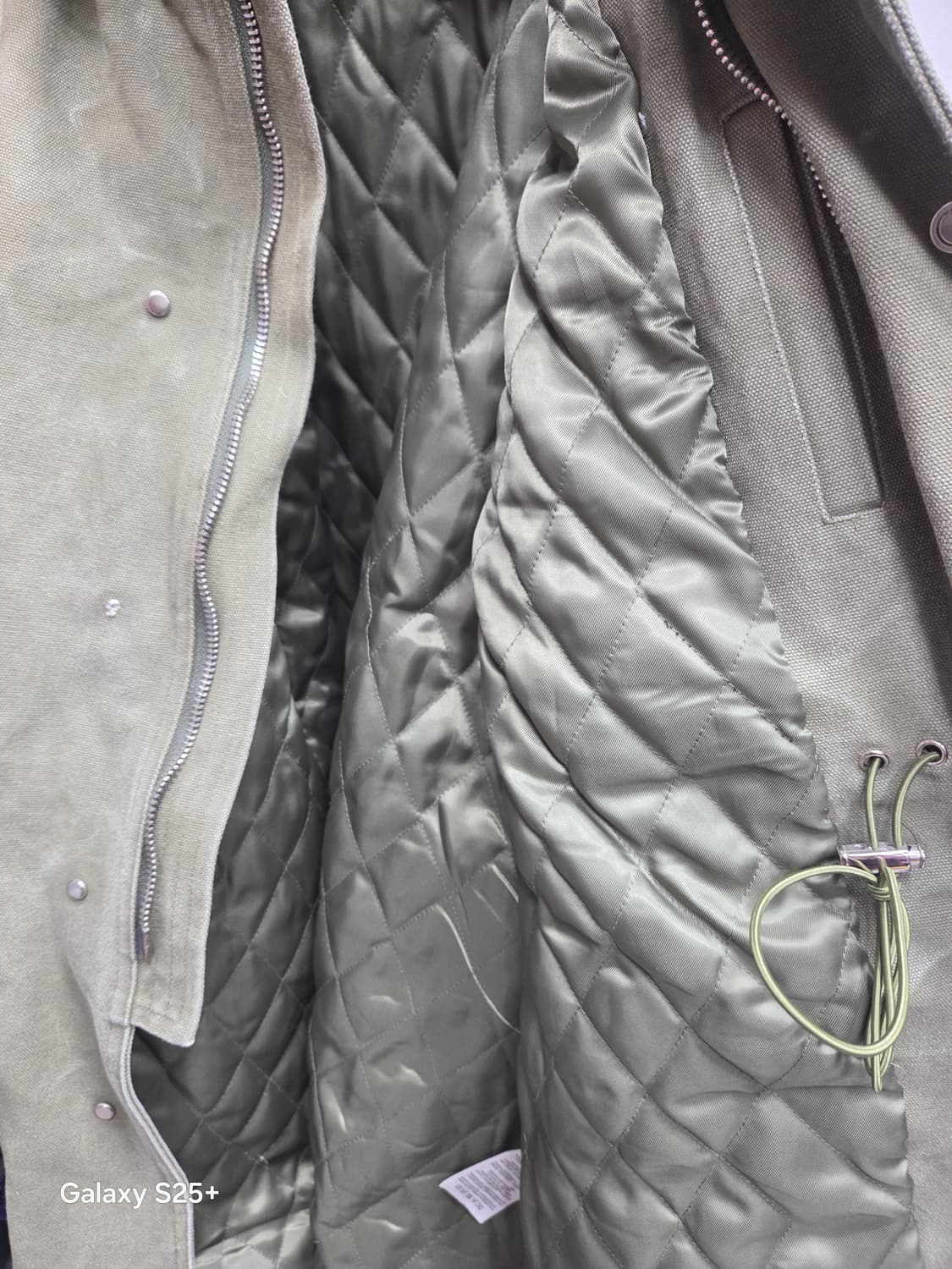 카키색   야상   코트 상품이미지6