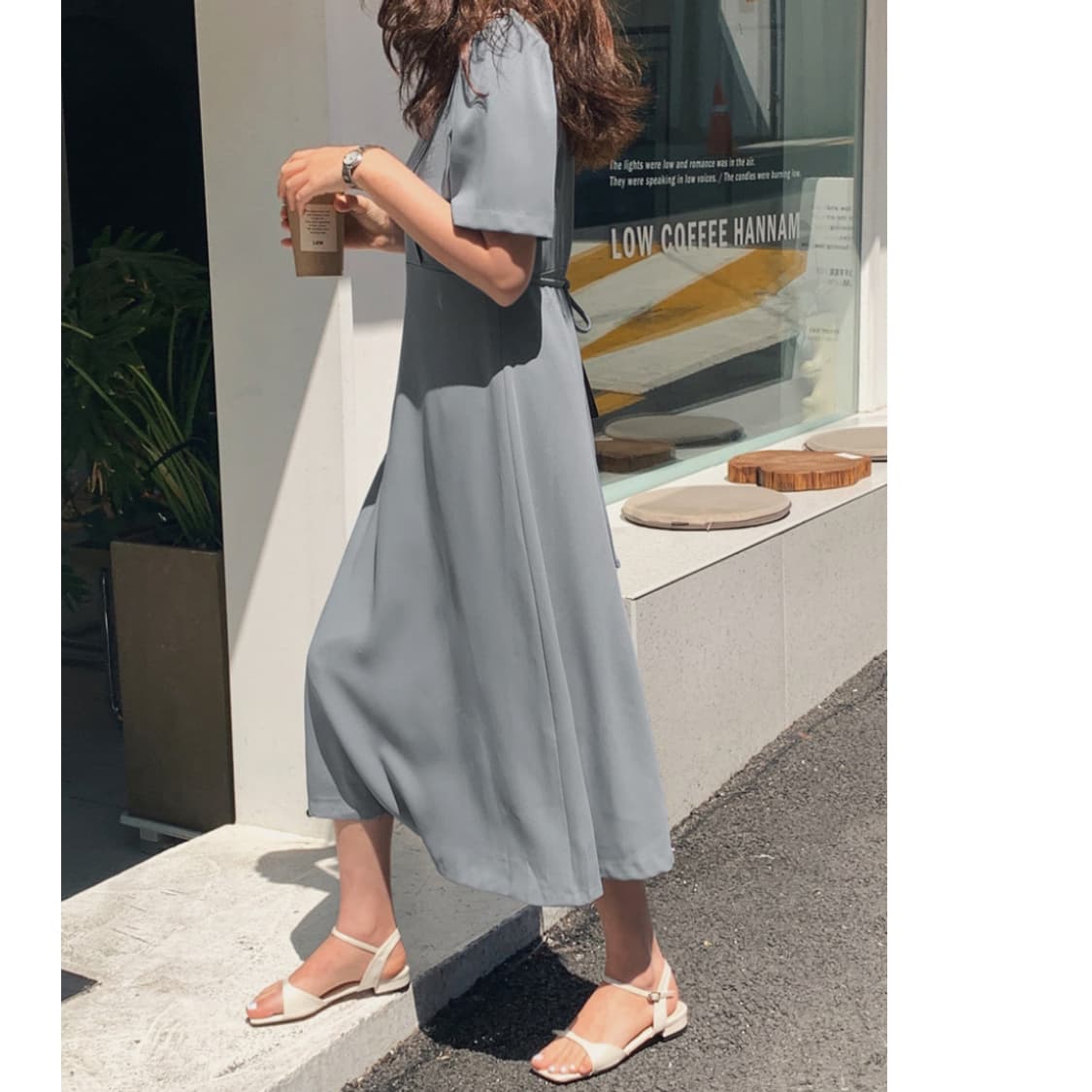 로렌하이(LAURENHI) 메리미 원피스 55-55반 새상품 상품이미지2