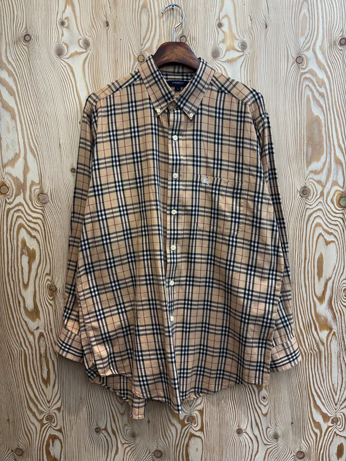 버버리 노바 체크 셔츠 상품이미지1