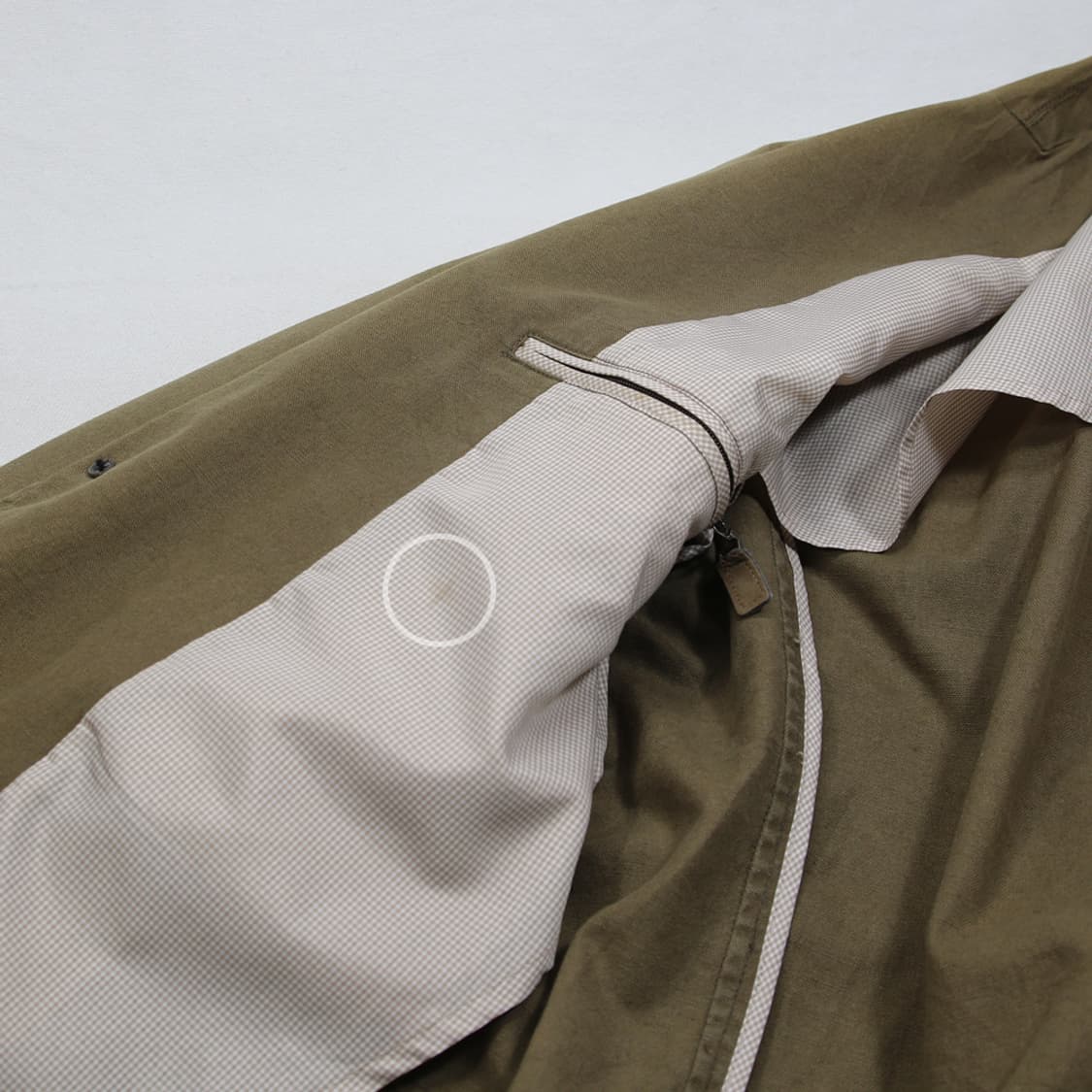 (착용컷) BRITISH KHAKI 린넨 블레이져 (남성용 100) 상품이미지8