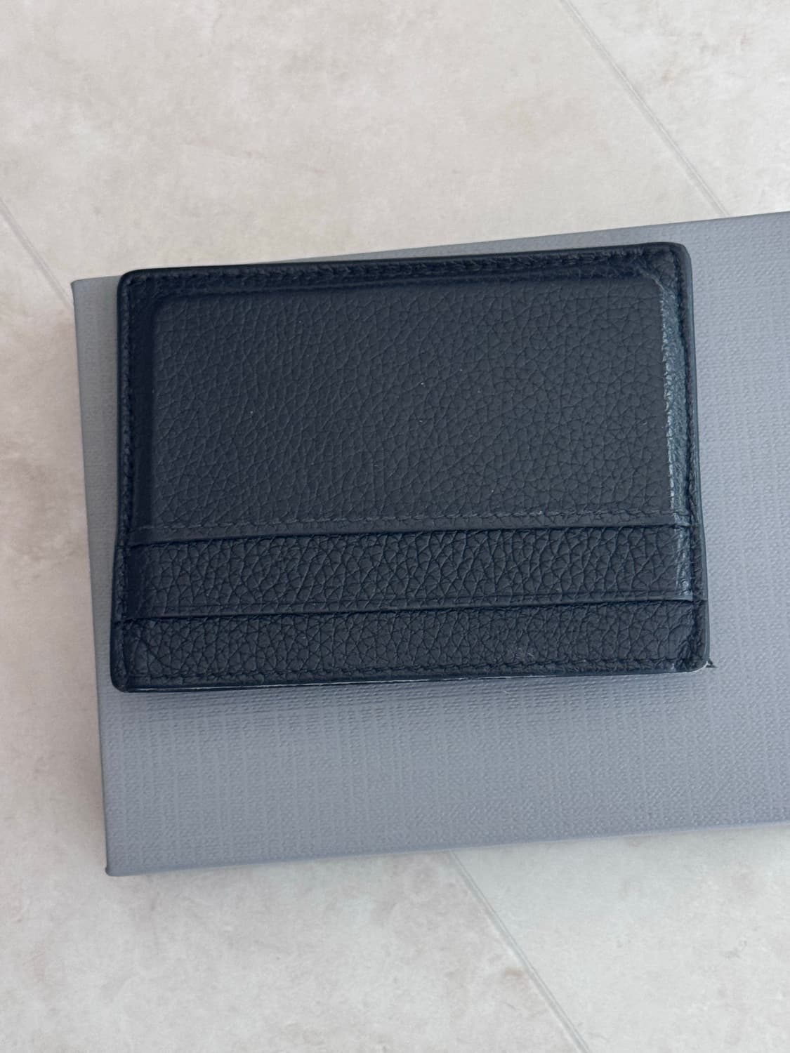 발렌시아가 네오 클래식 카드 홀더 블랙 상품이미지2