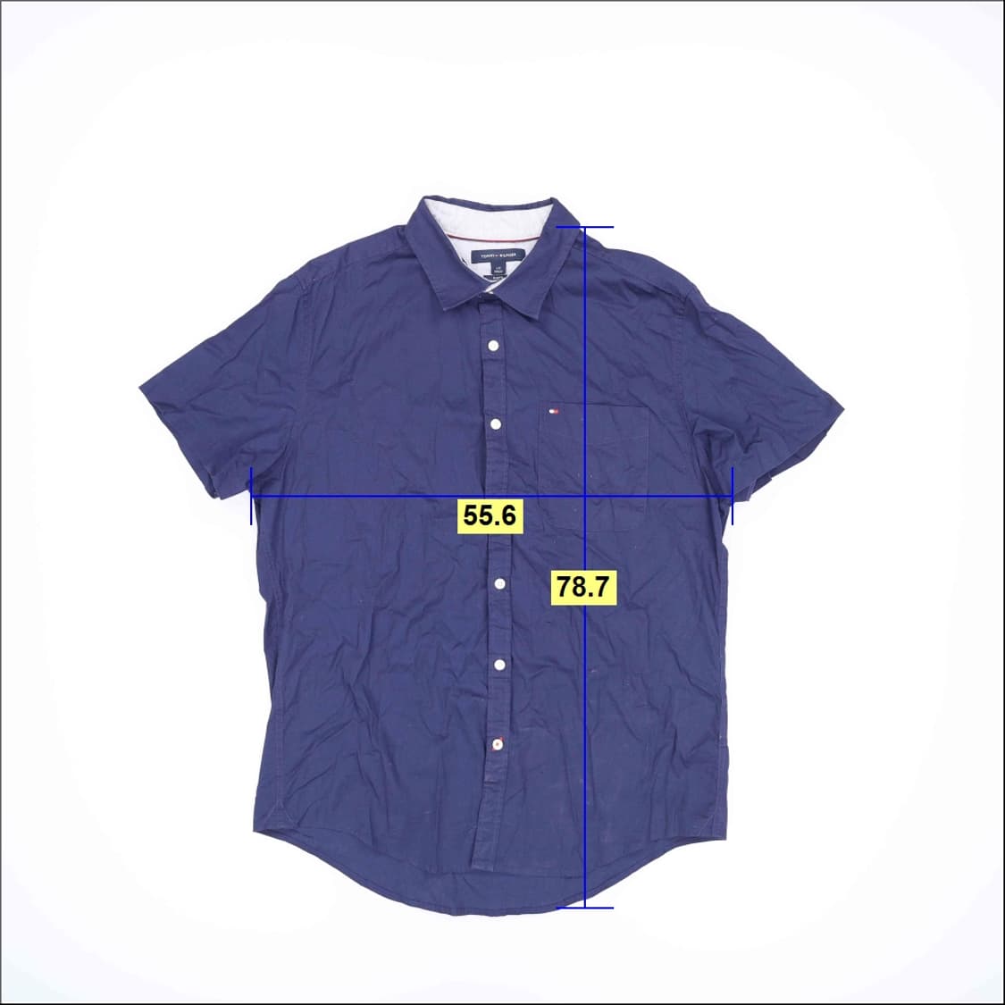 L/G 타미힐피거 슬림핏 반팔셔츠 0520H 상품이미지7