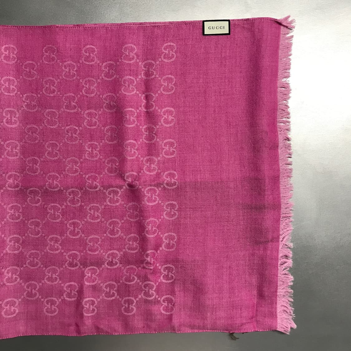 구찌 핑크 스카프 새상품 상품이미지3