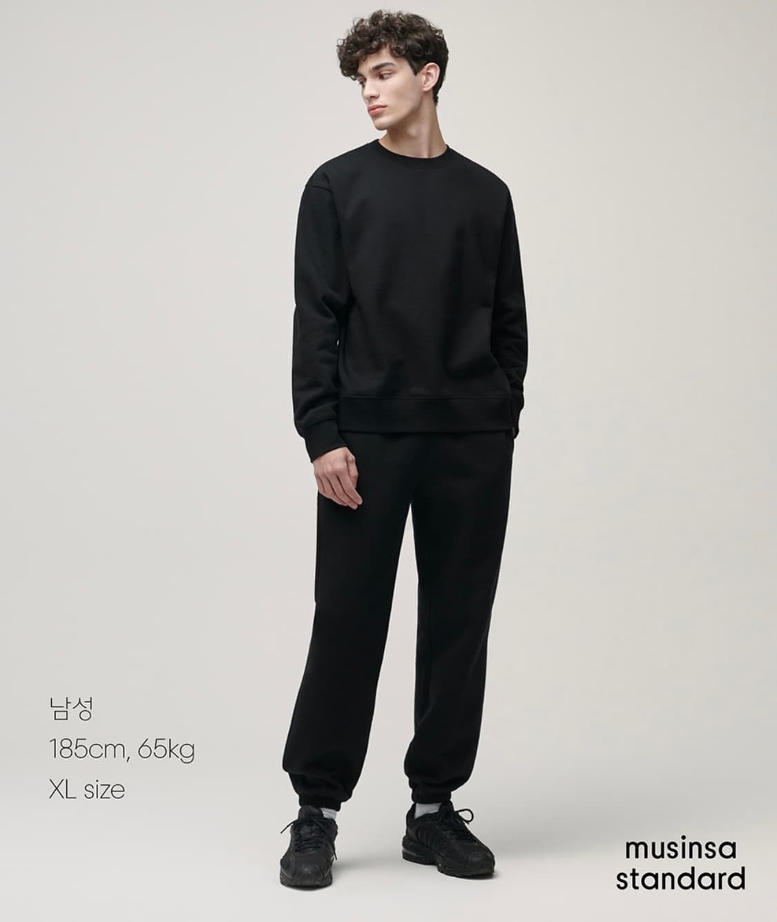 무신사스탠다드 기모 조거팬츠 L 상품이미지7