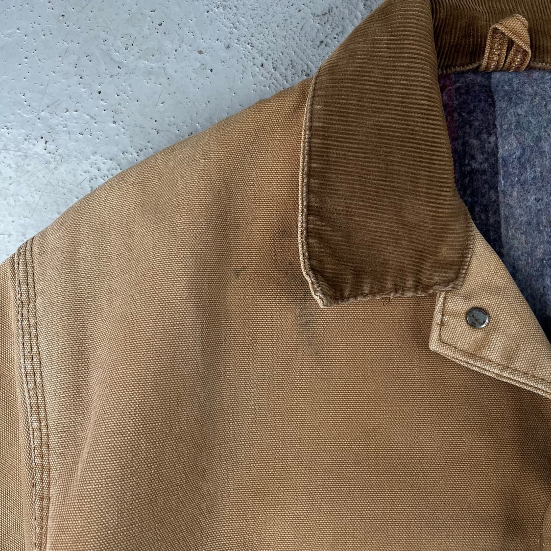 올드 칼하트 블랜킷 라인드 초어 자켓 6BLC 상품이미지5