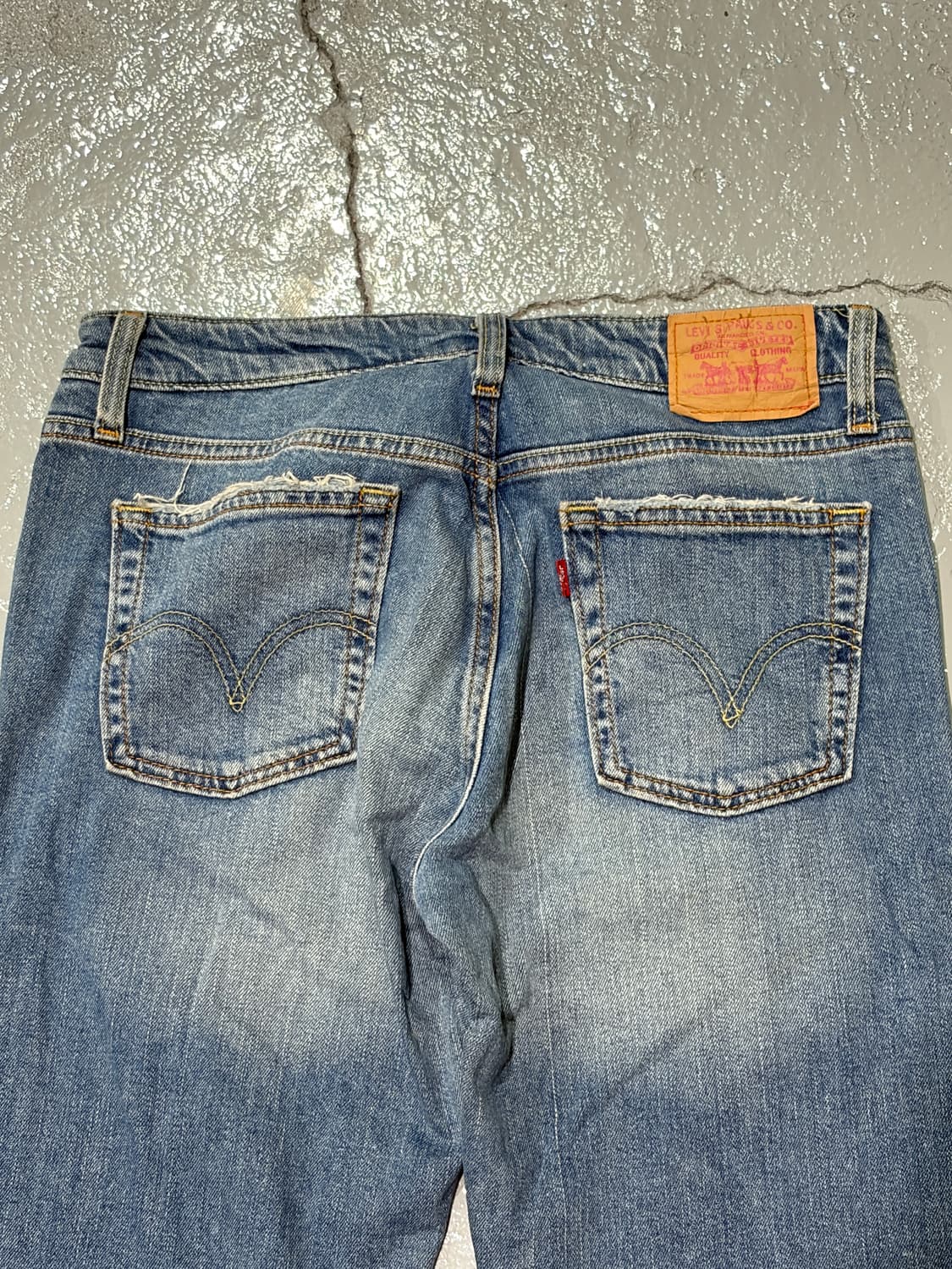00s 리바이스(Levi's) 슈퍼로우 부츠컷 데님 팬츠 상품이미지7