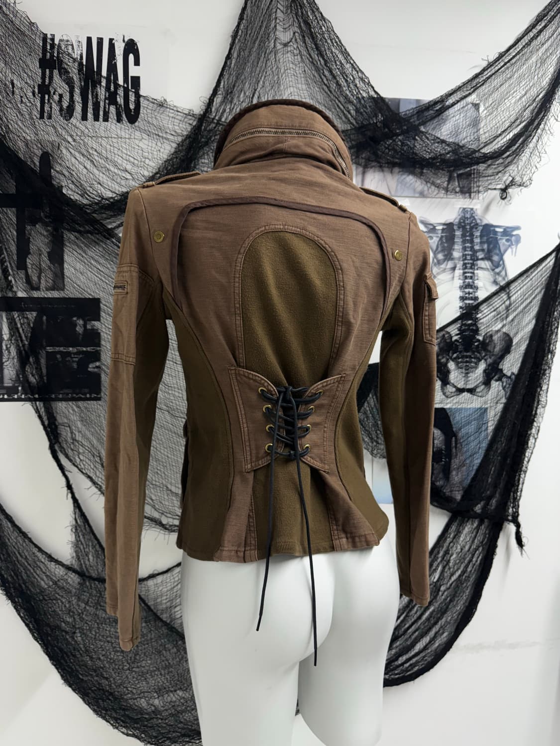 00s pocket corset detail jacket 상품이미지1