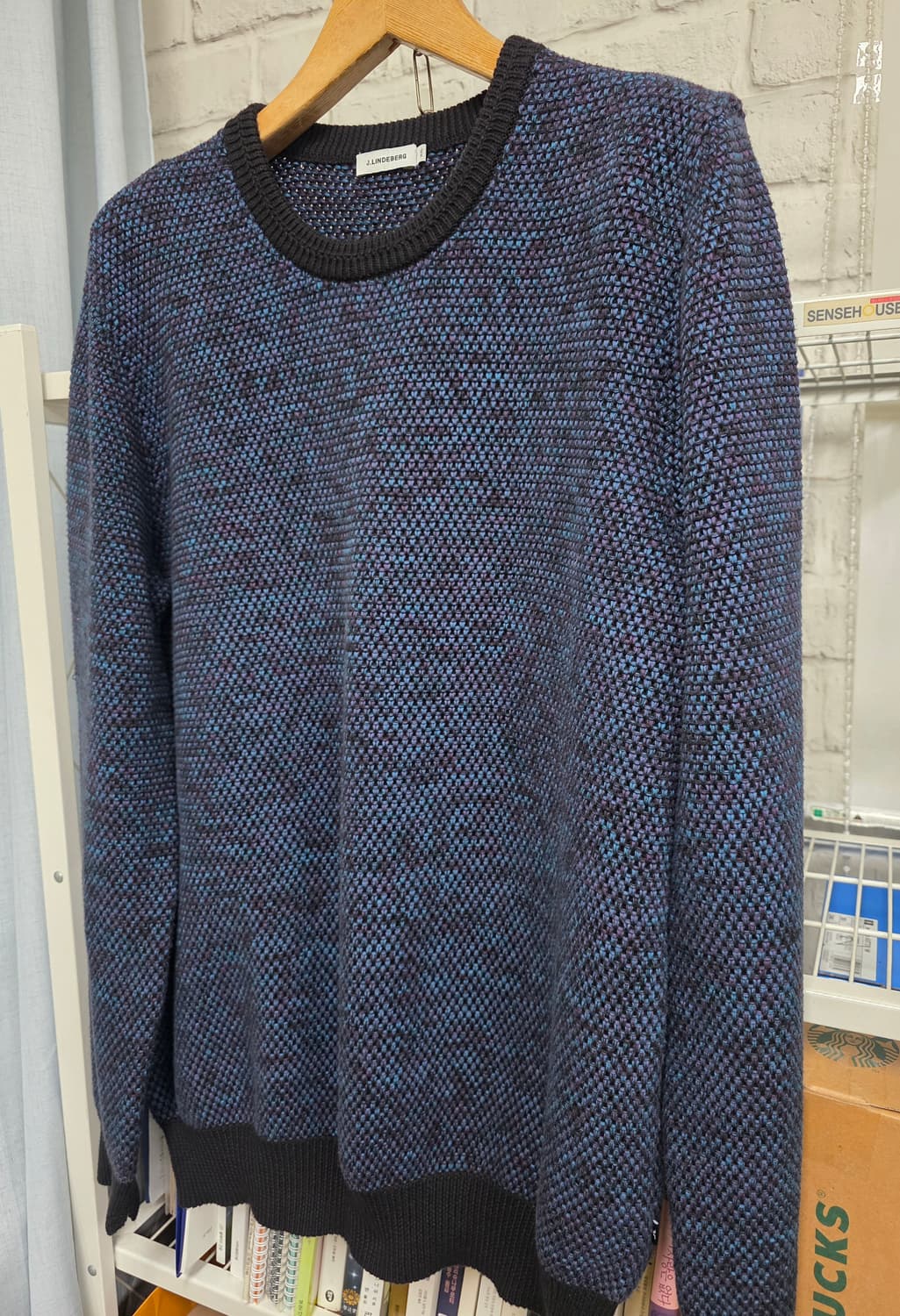 제이린드버그 남성 골프니트 XLL 110 멀티컬러 스웨터  MM21 상품이미지3