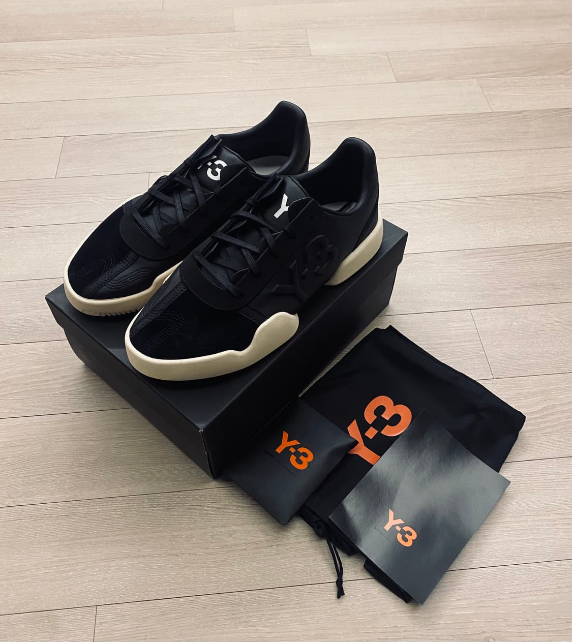 Y-3 Yohji 요지 야마모토 아디다스 블랙 컨버스 스니커즈 상품이미지1