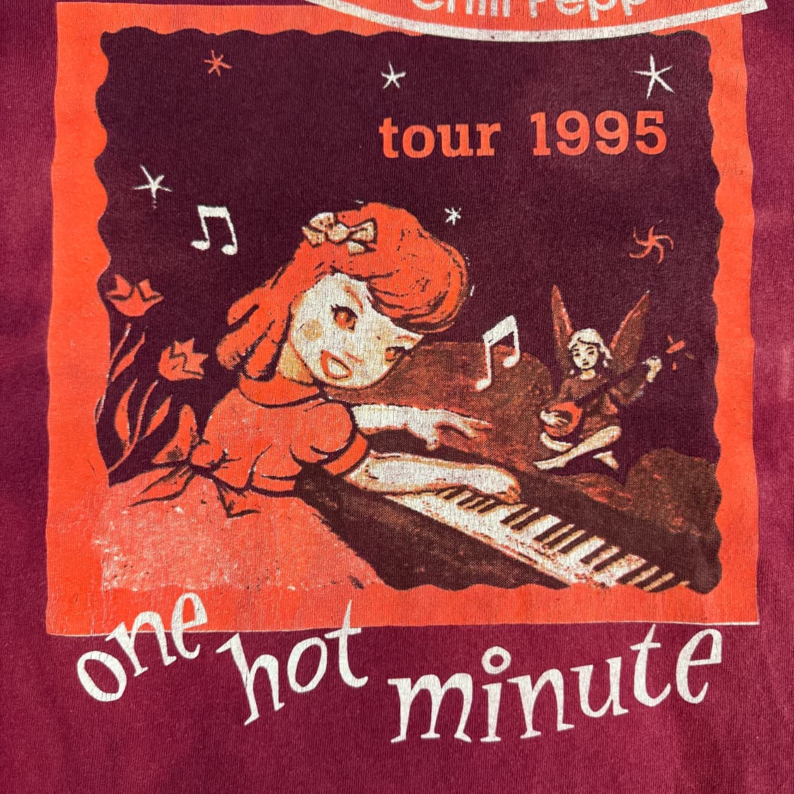 빈티지 90s 레드핫칠리페퍼스 원핫미닛 롱슬리브 RHCP 상품이미지5