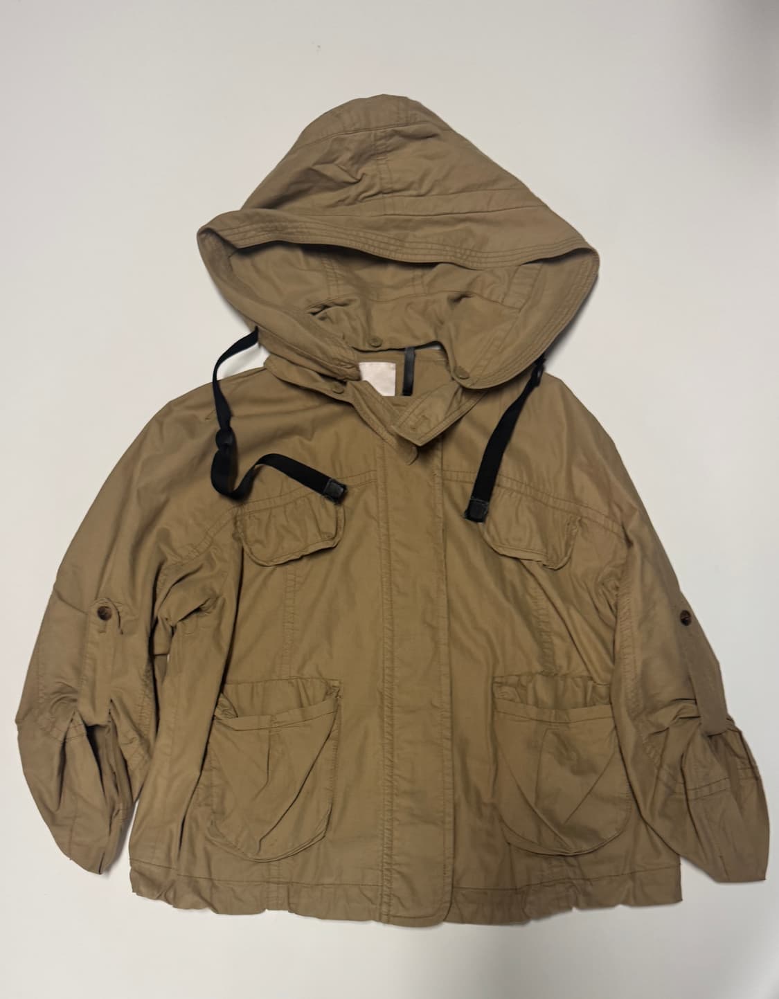 여성 오즈세컨 유틸리티 후드 야상 자켓 2 상품이미지1