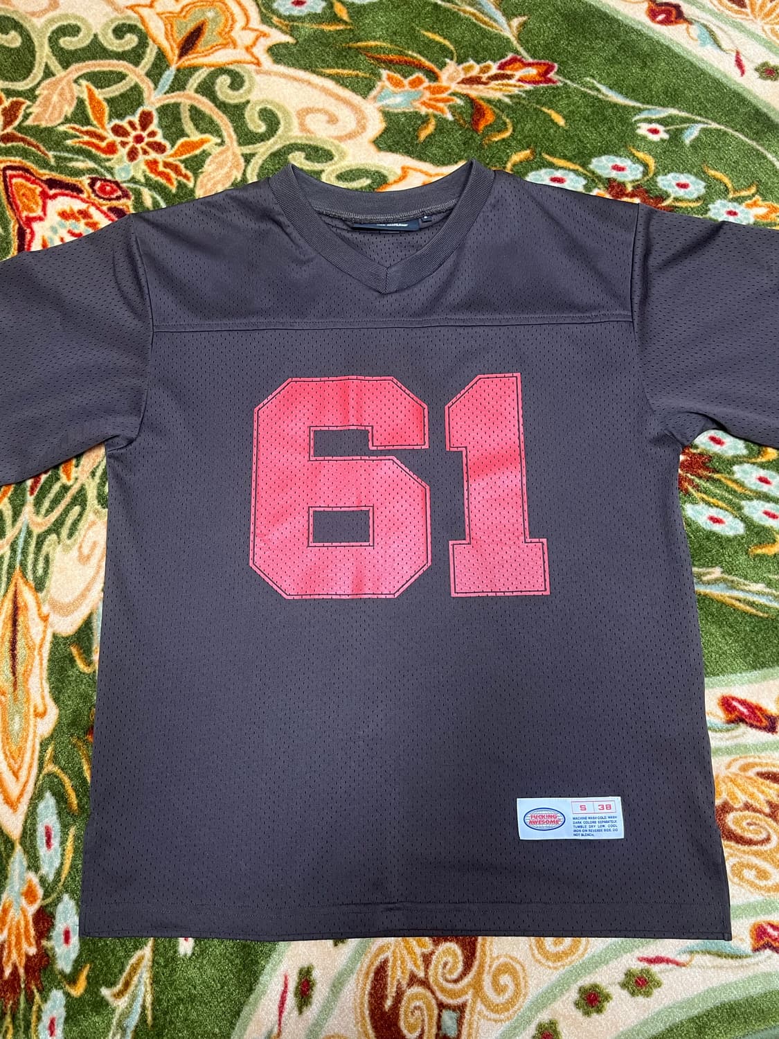 [S] 퍼킹어썸 반팔 Stamp Logo Practice Jersey 해 상품이미지2