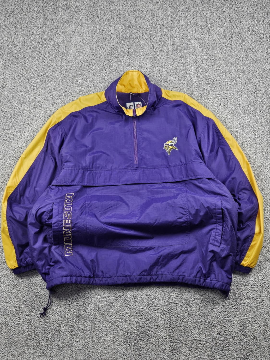 NFL 미네소타바이킹스 로고에슬레틱 하프집업 자켓 (2XL)/ 10171 상품이미지1