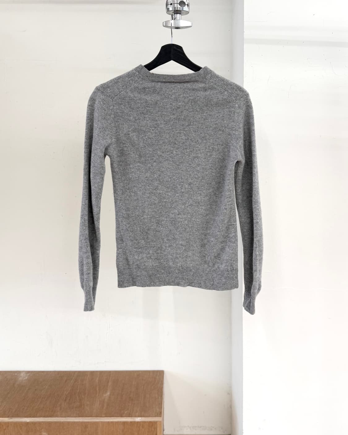 꼼데가르송 플레이 그레이 블랙 하트패치 가디건 상품이미지6