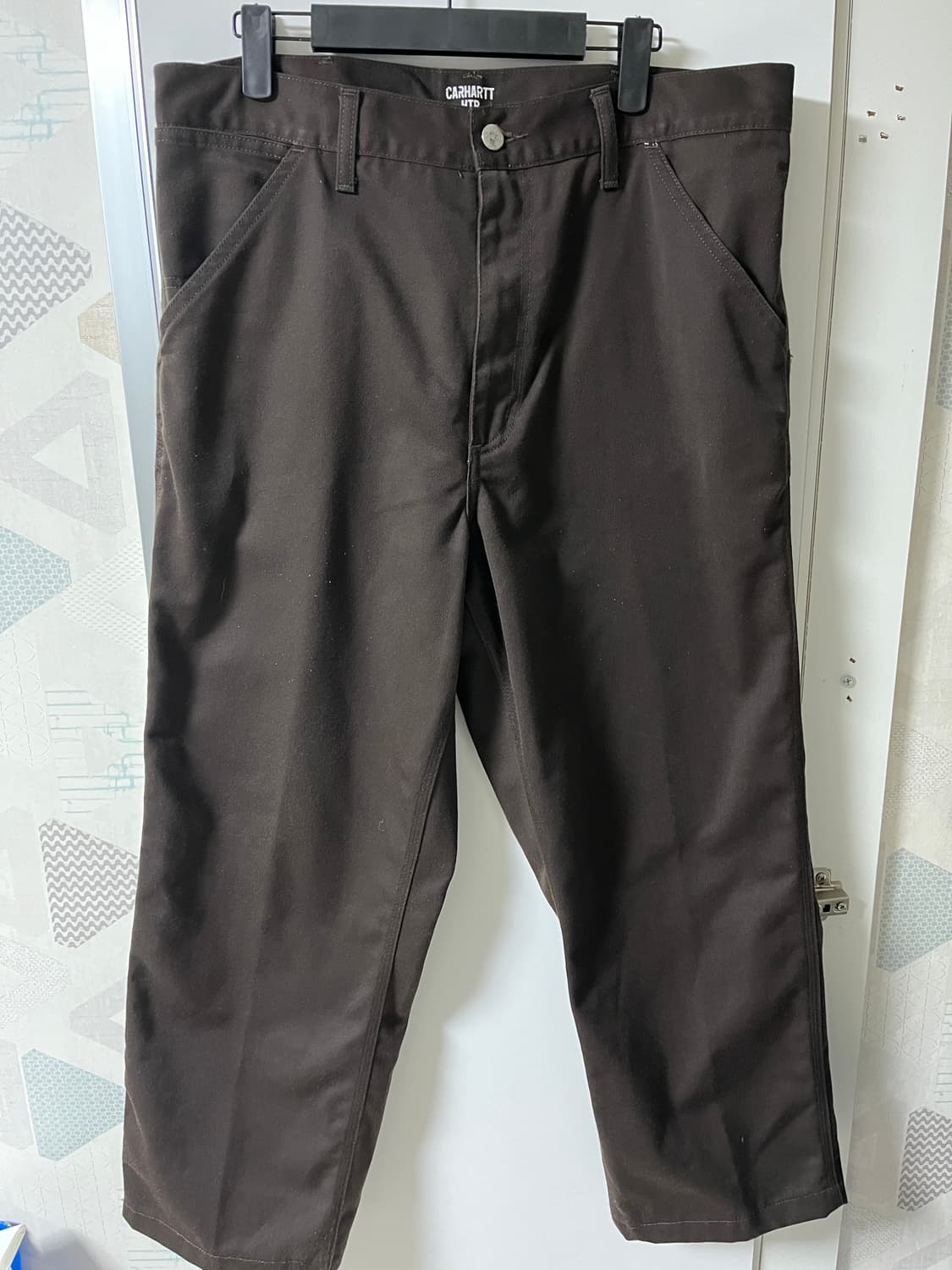 칼하트 심플팬츠 브라운 32/32 상품이미지2