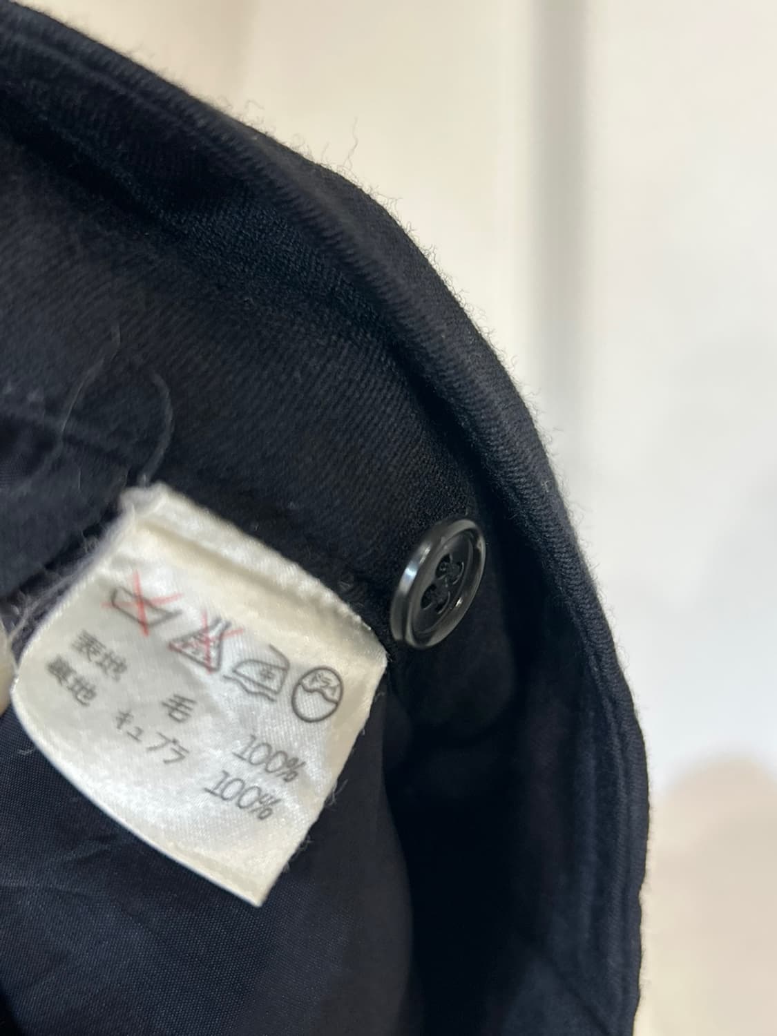 이세이미야케 울 와이드 핀턱팬츠 상품이미지5