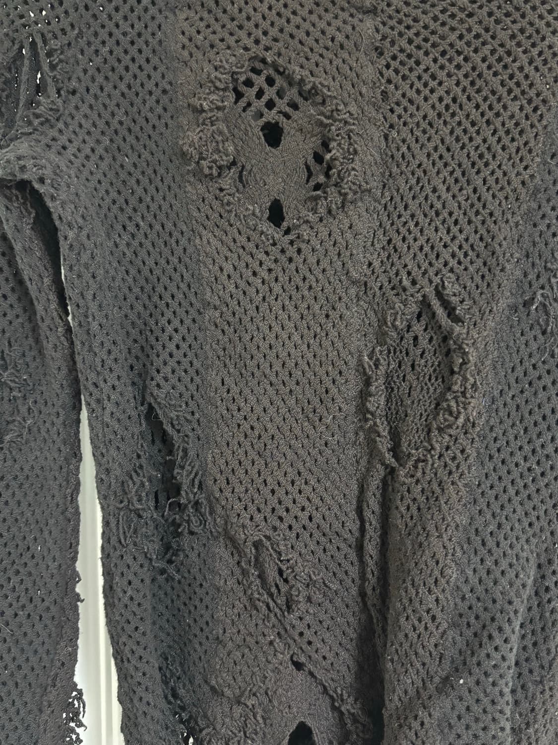 Junya watanabe x 꼼데가르송 데미지니트 상품이미지4