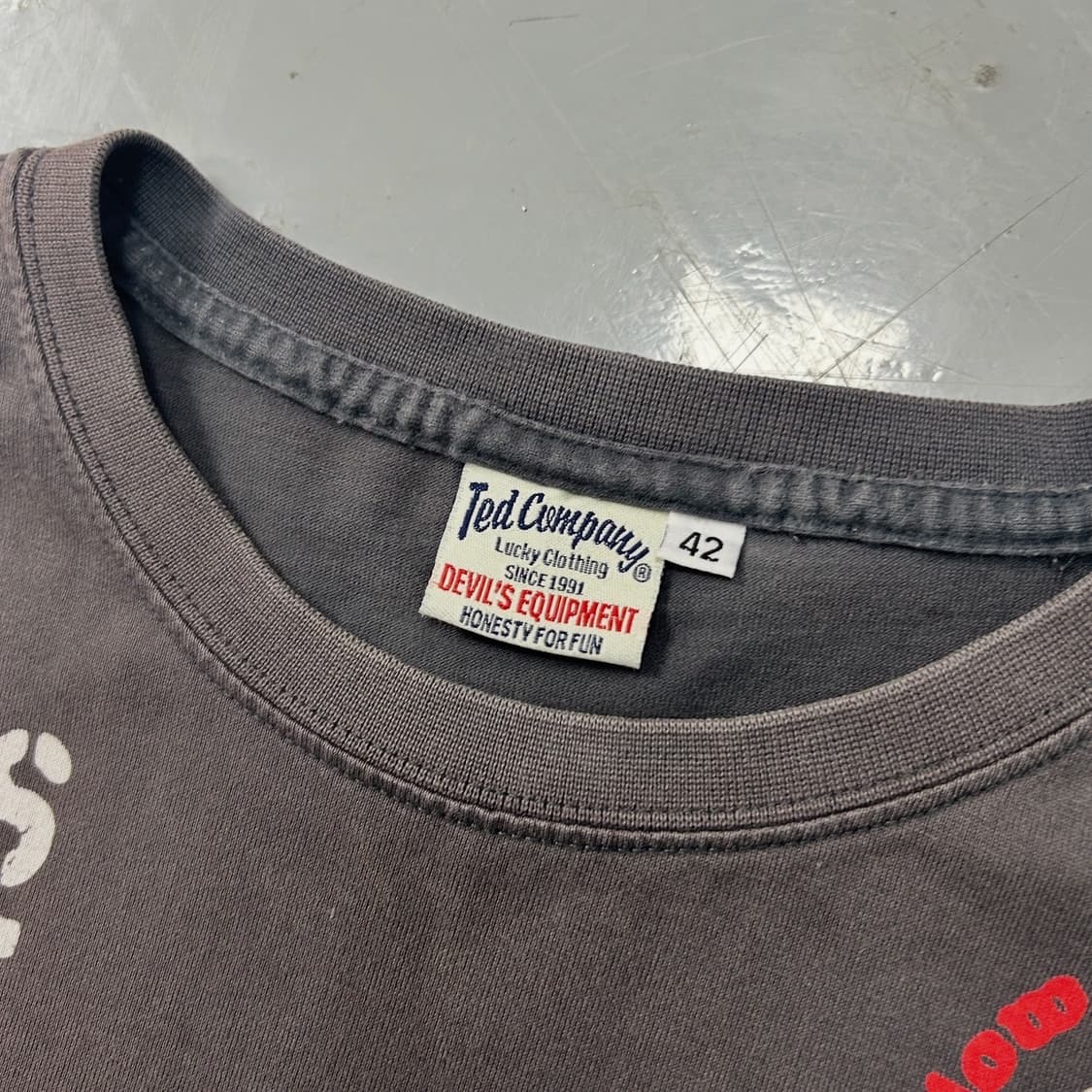 테드컴퍼니 프린팅 썬페이딩 롱슬리브  상품이미지6