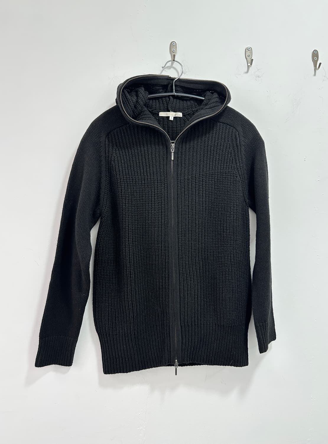 Japanese vintage knit hood full zip 상품이미지5