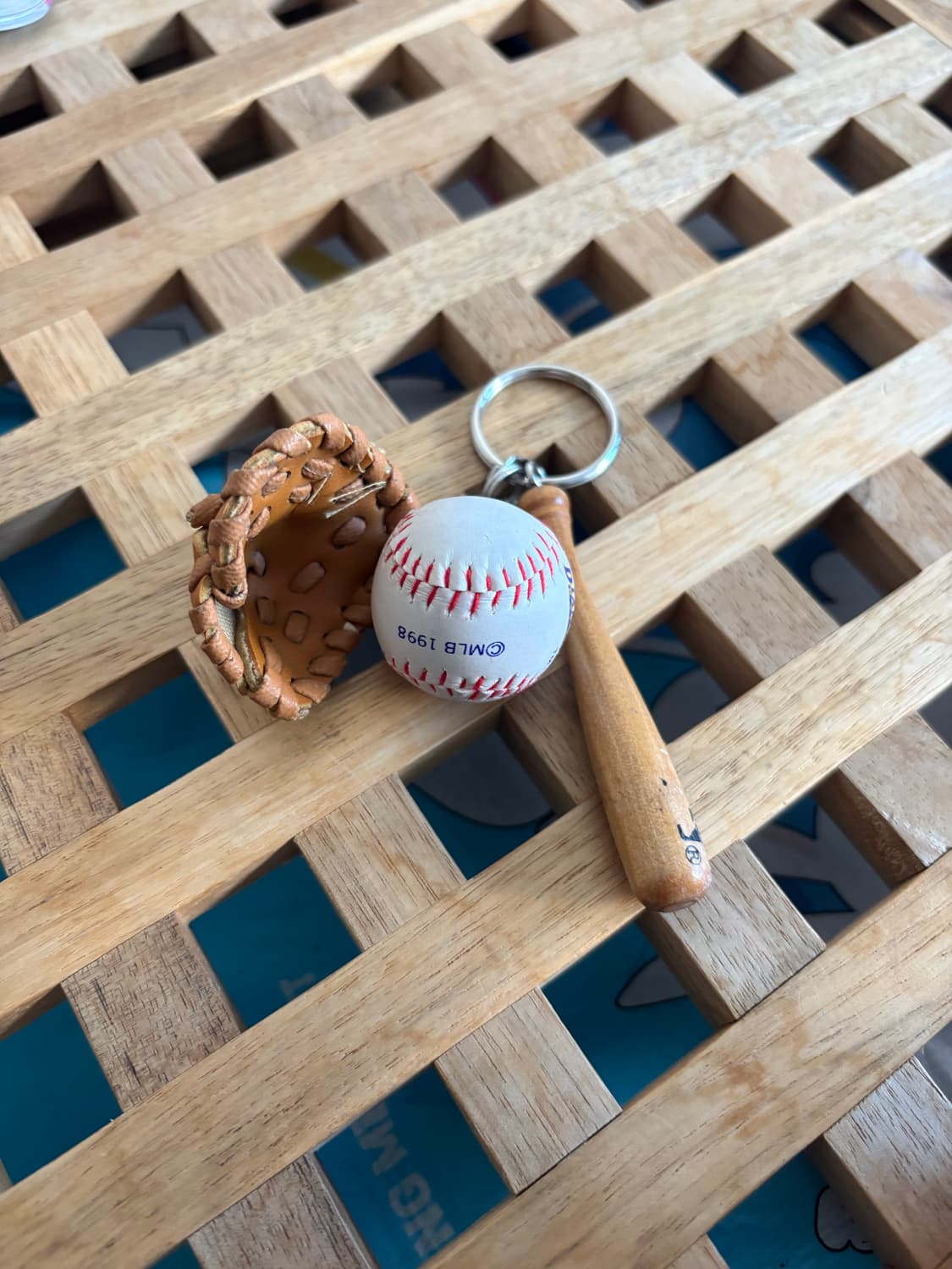 미국 MLB 베이스볼 키링 세트 상품이미지1