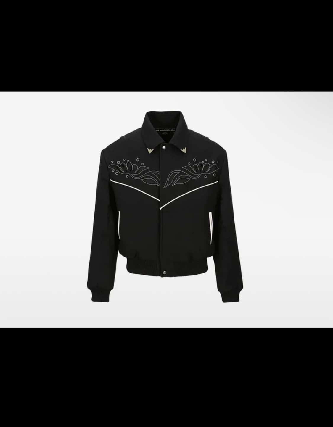 사이즈 교환)앤더슨벨 르망 울 웨스턴 블루종 자켓M 상품이미지1