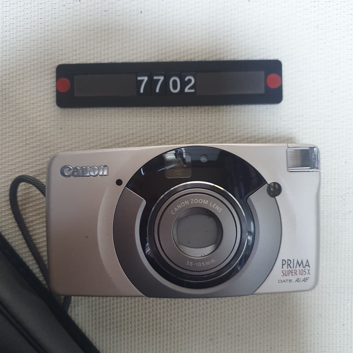 캐논 프리마 슈퍼 105 X 데이터백 필름카메라 파우치포함 상품이미지1