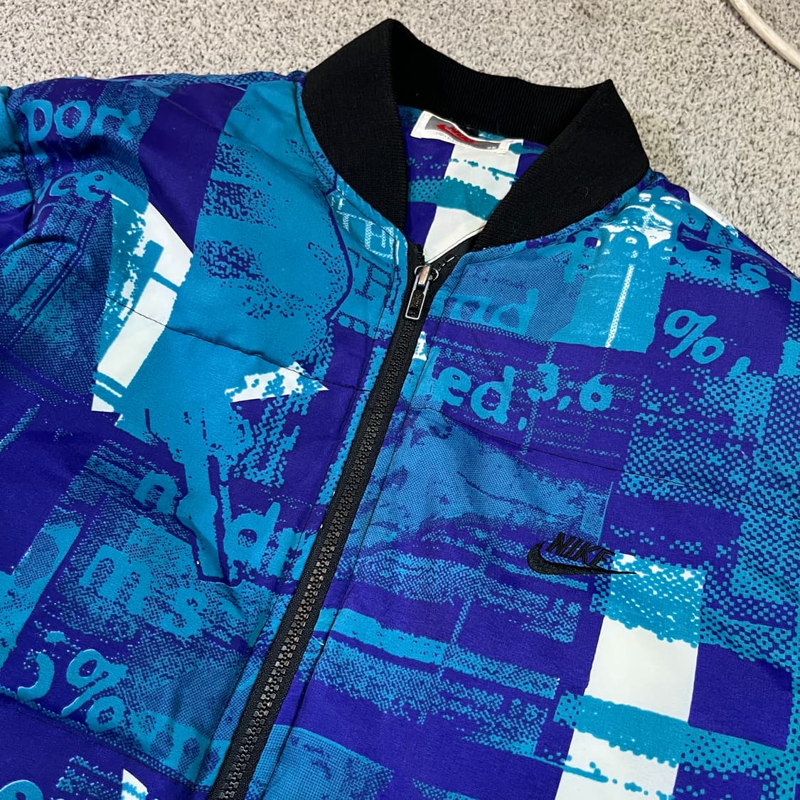 나이키 삼나스포츠 올드스쿨 다운 패딩 상품이미지2