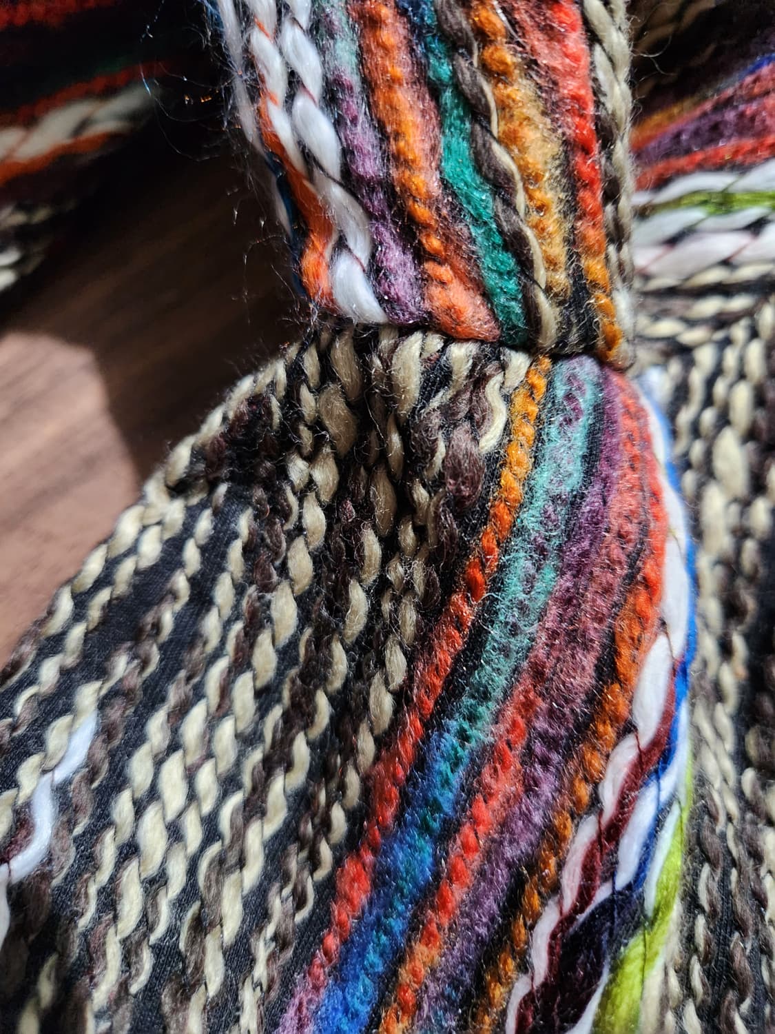 Van Nessil 배색 오버핏 코트  상품이미지9