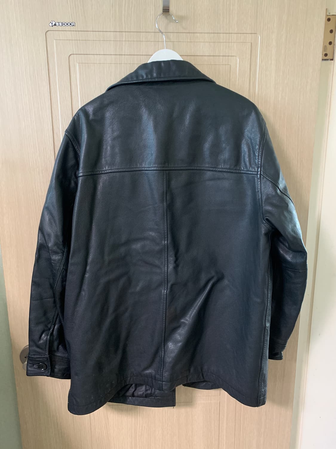 올드 갭 레더 가죽 카 코트 M 상품이미지7