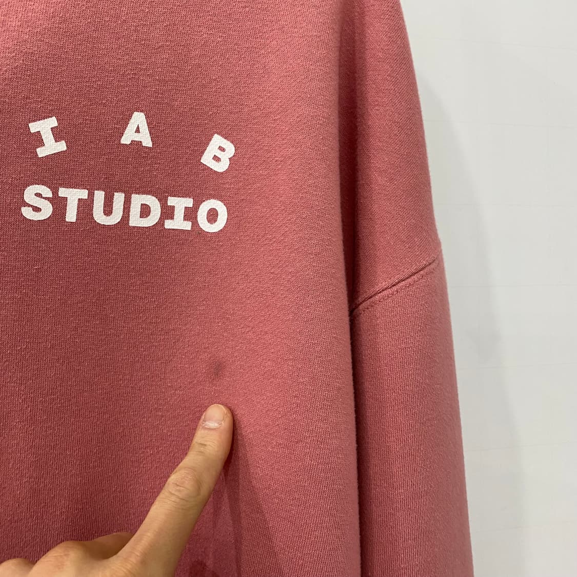 아이앱스튜디오 빅로고 후드(XL) 상품이미지4