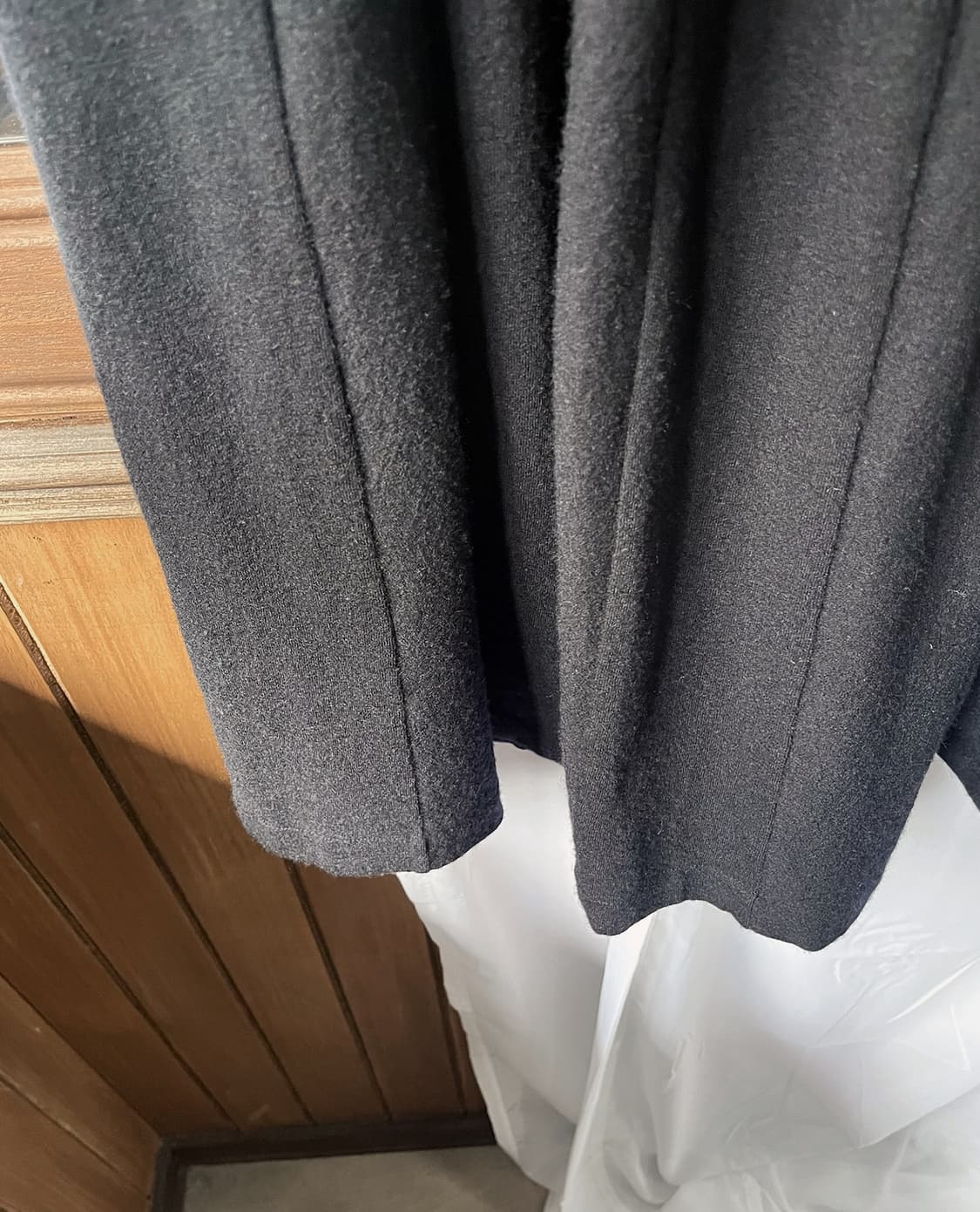 COMME DES GARCONS navy wool skirt 상품이미지8