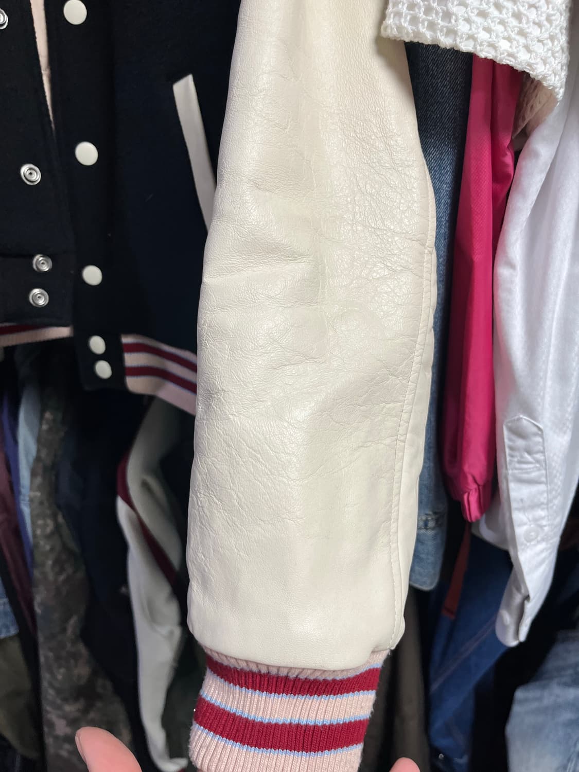 피스마이너스원 바시티 자켓 상품이미지4