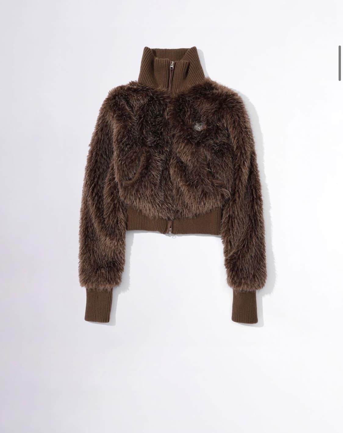 스컬프터 퍼 집업 xs 상품이미지1