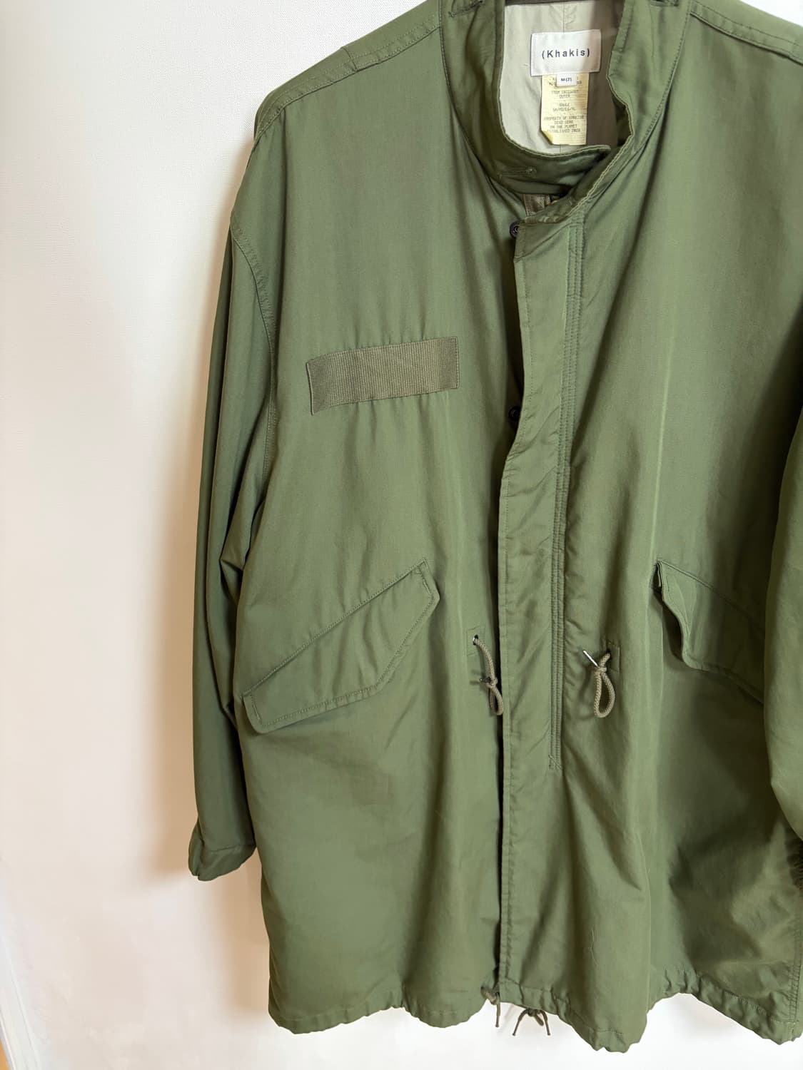 [M]24fw 카키스 m65 필드파카 올리브 그린 상품이미지2