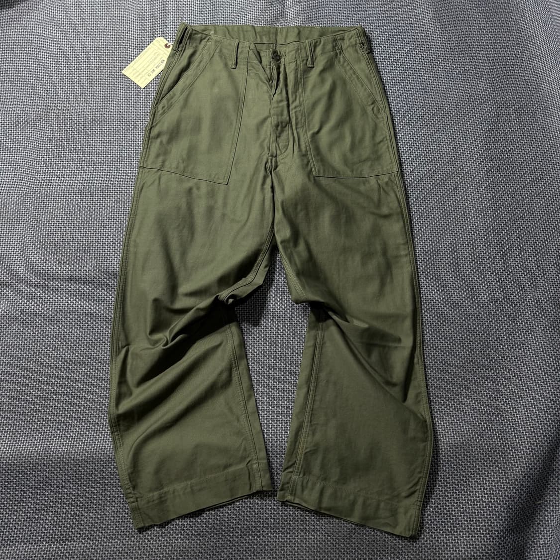 빈티지 밀리터리 퍼티그 팬츠 (L/XL) 상품이미지1