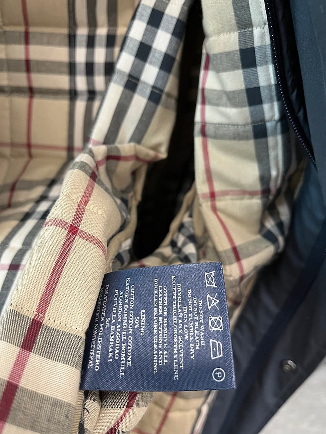 105) 버버리 런던 왁스 퀼팅자켓  상품이미지6