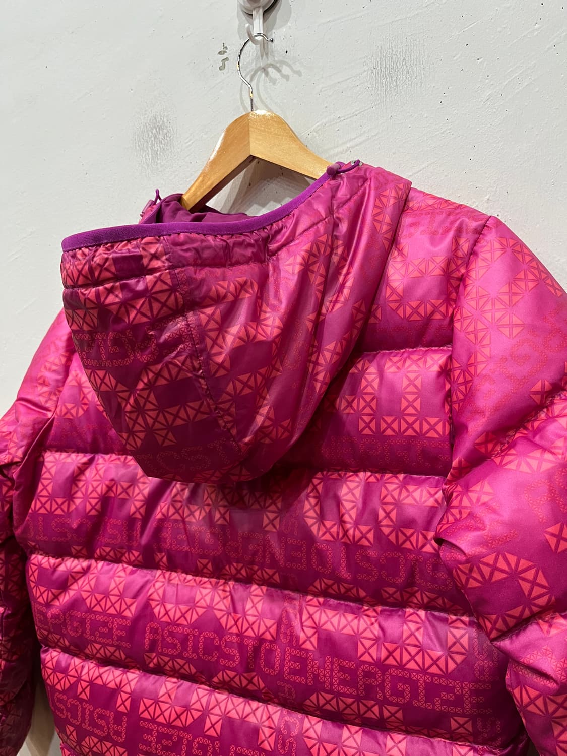 아식스 레트로 덕다운 패딩 우먼즈 100 상품이미지4