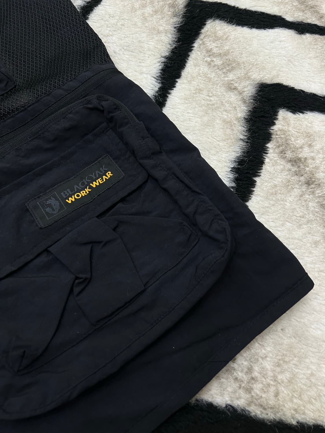 [XL]블랙야크 워크웨어 망사 베스트/블랙 상품이미지1