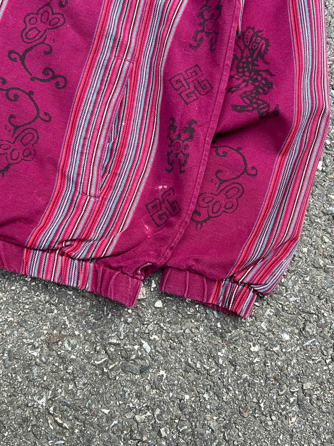 supreme 18ss Woven Batik Jacket (Purple) 상품이미지5