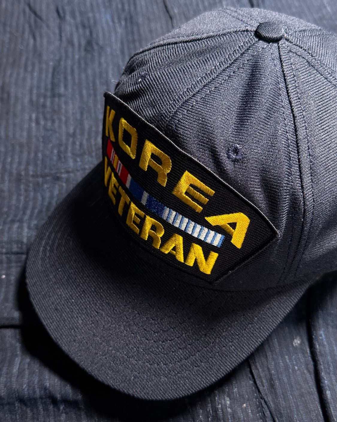 80-90‘s 이글 크레스트 한국전 참전용사 패치 트러커캡 OS 상품이미지3