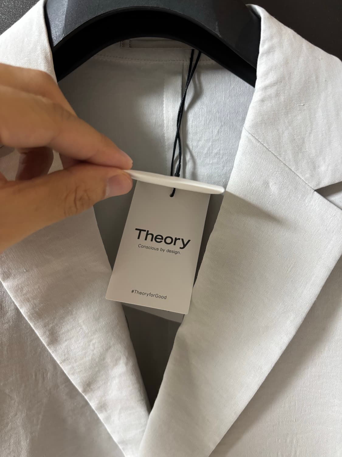 [새상품] Theory (띠어리) 라이트 그레이 블레이저 (42, 105 상품이미지3