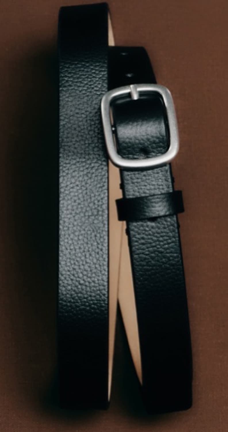 COS 코스 그레인 소가죽 레더 벨트 L사이즈 상품이미지2