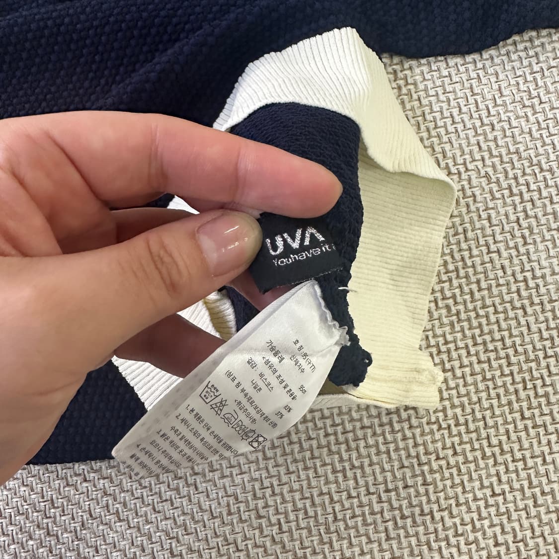 95 빈티지 여성 여름 반팔 가디건  0415D 상품이미지3