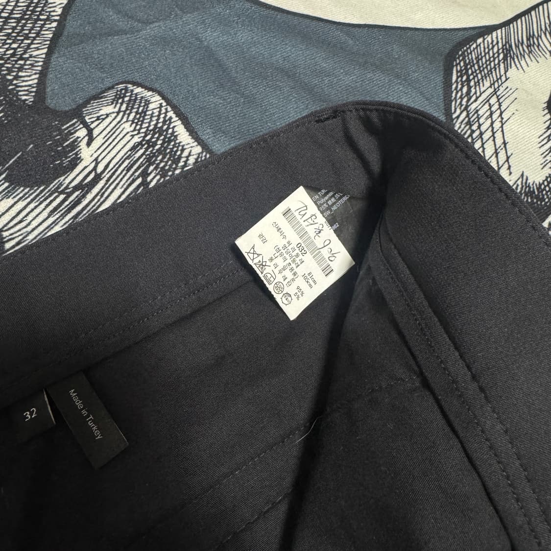 띠어리 기능성 9부 슬랙스 32사이즈  상품이미지3