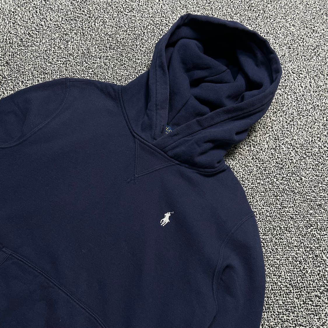 폴로 랄프로렌(POLO RalphLauren) 네이비 포니 로고 후드티 상품이미지2