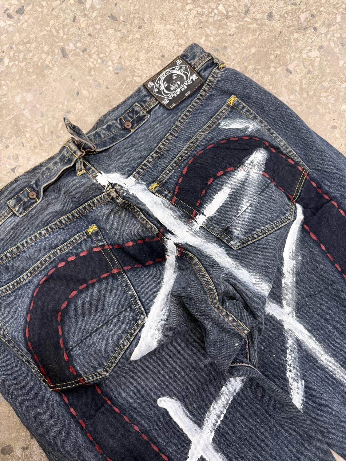 EVISU 00s Lot 2000 Selvedge Denim 상품이미지7