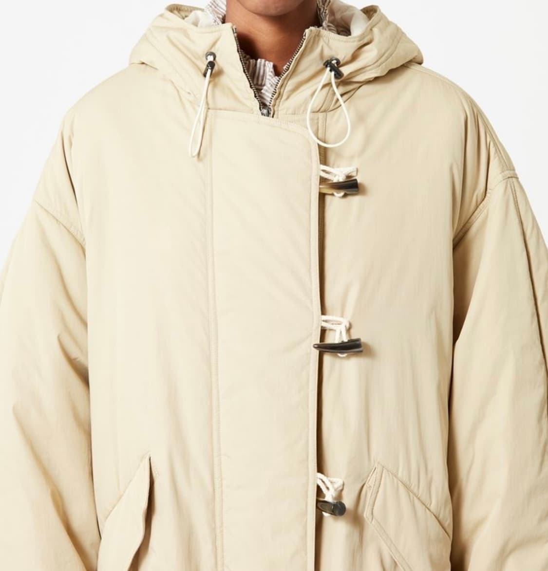 이자벨 마랑 오버사이즈 후드 패딩 더플코트 야상자켓 유니섹스 상품이미지5