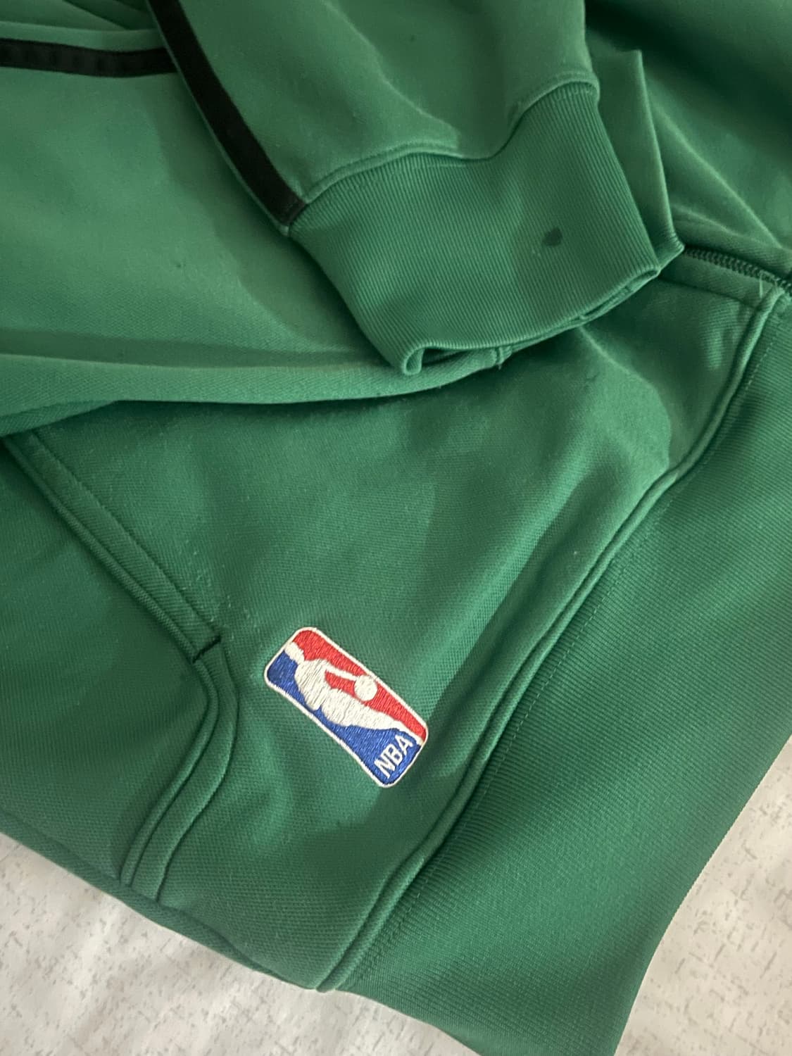 아디다스 보스턴 셀틱스 NBA 트랙탑 그린 후드 집업 상품이미지3